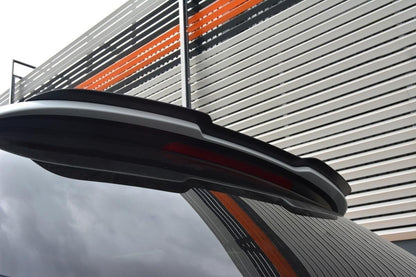 Spoiler CAP für Audi S6 / A6 S-Line C7 / C7 FL Avant schwarz matt