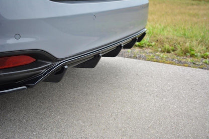 Diffusor Heck Ansatz für Fiat Tipo S-Design Carbon Look