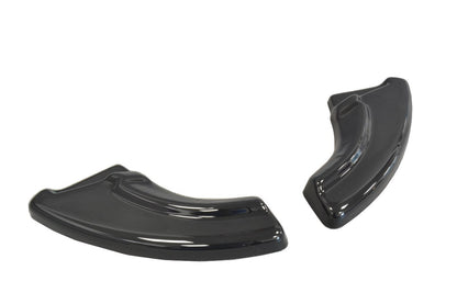 Heck Ansatz Flaps Diffusor passend für passend für Fiat Punto Evo Abarth Carbon Look Carbon Look