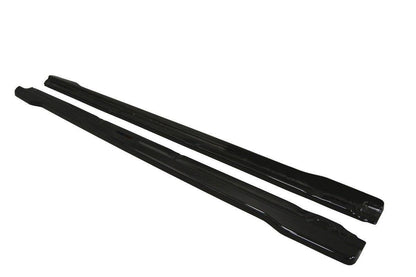 Seitenschweller Ansatz für Audi Q2 Mk.1 schwarz Hochglanz