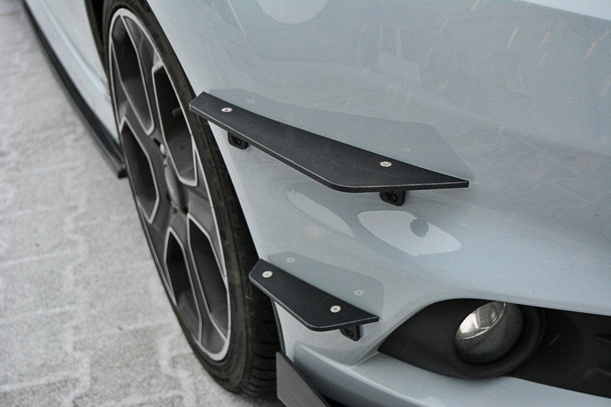 Ailes de pare-chocs avant (Canards) Ford Fiesta 7 ST Mk7 FL
