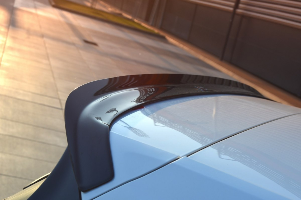 Spoiler CAP V.1 für Volkswagen Golf 7 / 7 Facelift R / R-Line / GTI  schwarz matt