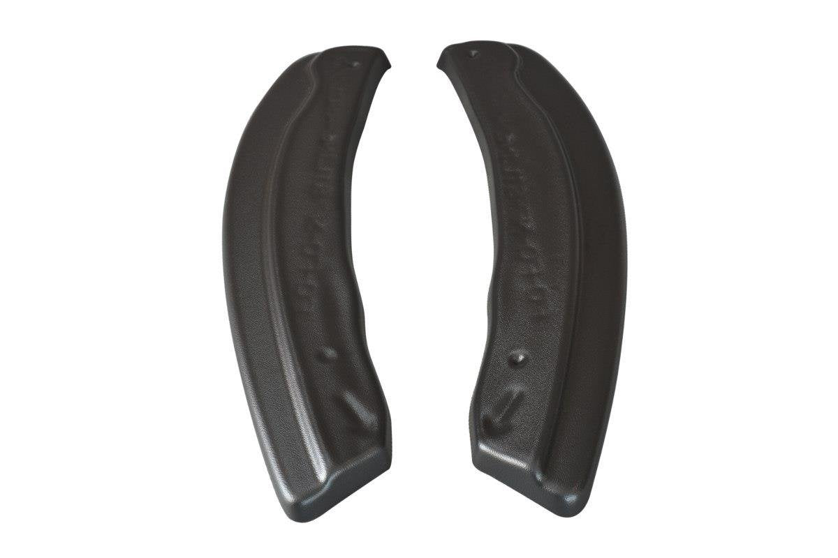 Heck Ansatz Flaps Diffusor für Ford Focus ST-Line Mk3 FL Carbon Look