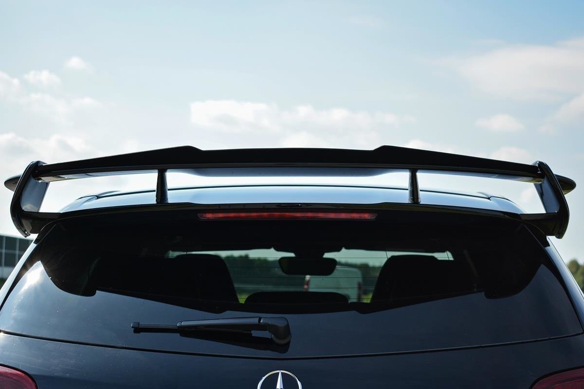 Spoiler CAP für Mercedes A W176 AMG Facelift Carbon Look