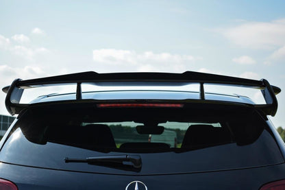 Spoiler Seiten Erweiterung Mercedes A W176 AMG Facelift schwarz matt