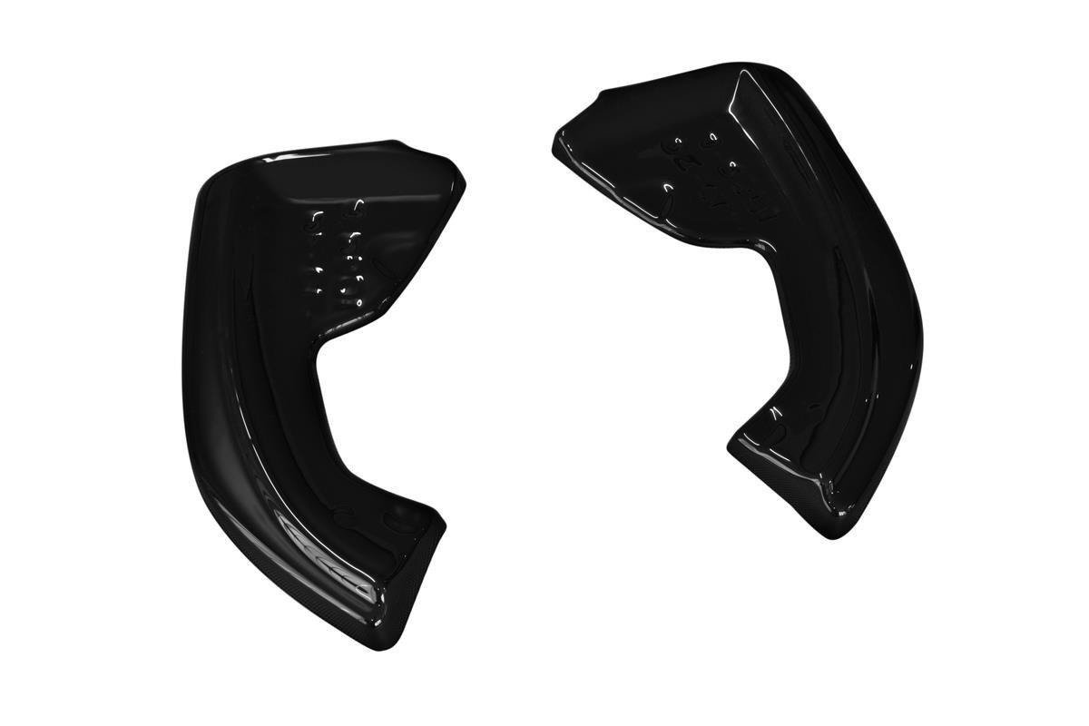 Heck Ansatz Flaps Diffusor für Renault Clio Mk4 Carbon Look