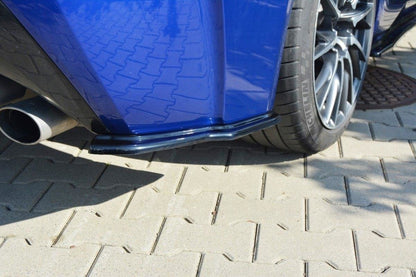 Heck Ansatz Flaps Diffusor für Lexus RC F Carbon Look