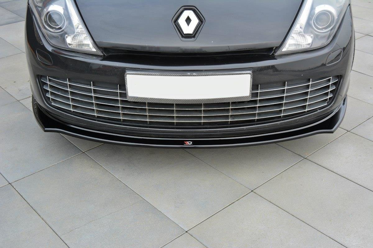 Front Ansatz für Renault Laguna mk 3 Coupe schwarz Hochglanz