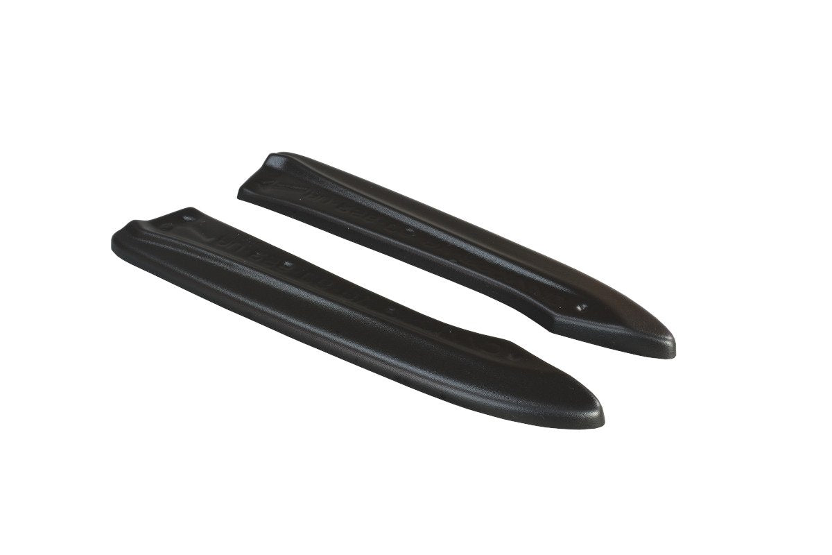 Heck Ansatz Flaps Diffusor für Audi RS6 C6 Avant Carbon Look