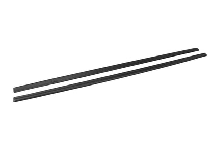Seitenschweller Ansatz für Vw Passat B7 R-Line schwarz Hochglanz