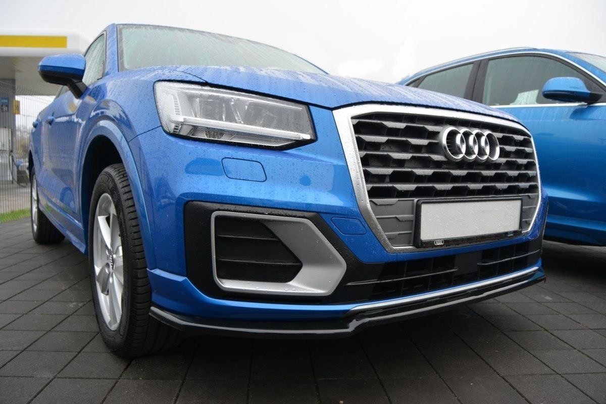 Front Ansatz für Audi Q2 Mk.1 schwarz matt