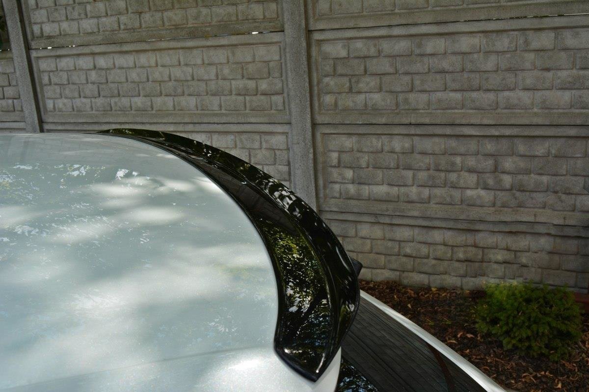 Spoiler CAP für Renault Megane Mk4 Hatchback schwarz matt