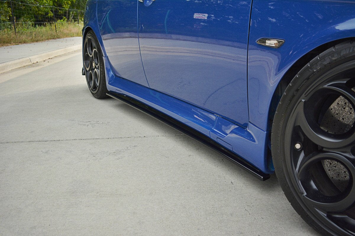 Seitenschweller Ansatz für ALFA ROMEO 156 GTA  Carbon Look