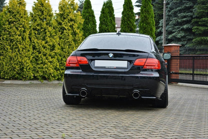 Spoiler CAP für BMW 3er E92 M Paket schwarz matt