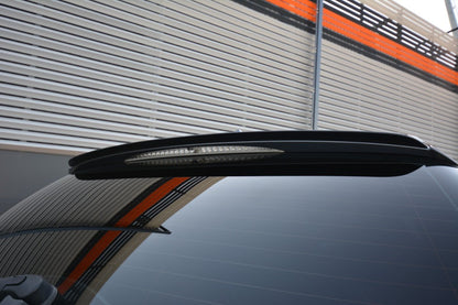 Spoiler CAP für BMW 5er E61 M Paket schwarz Hochglanz