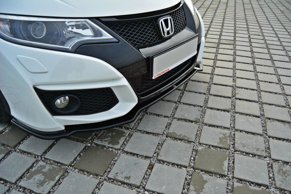 Front Ansatz für Honda Civic Mk9 Facelift Carbon Look