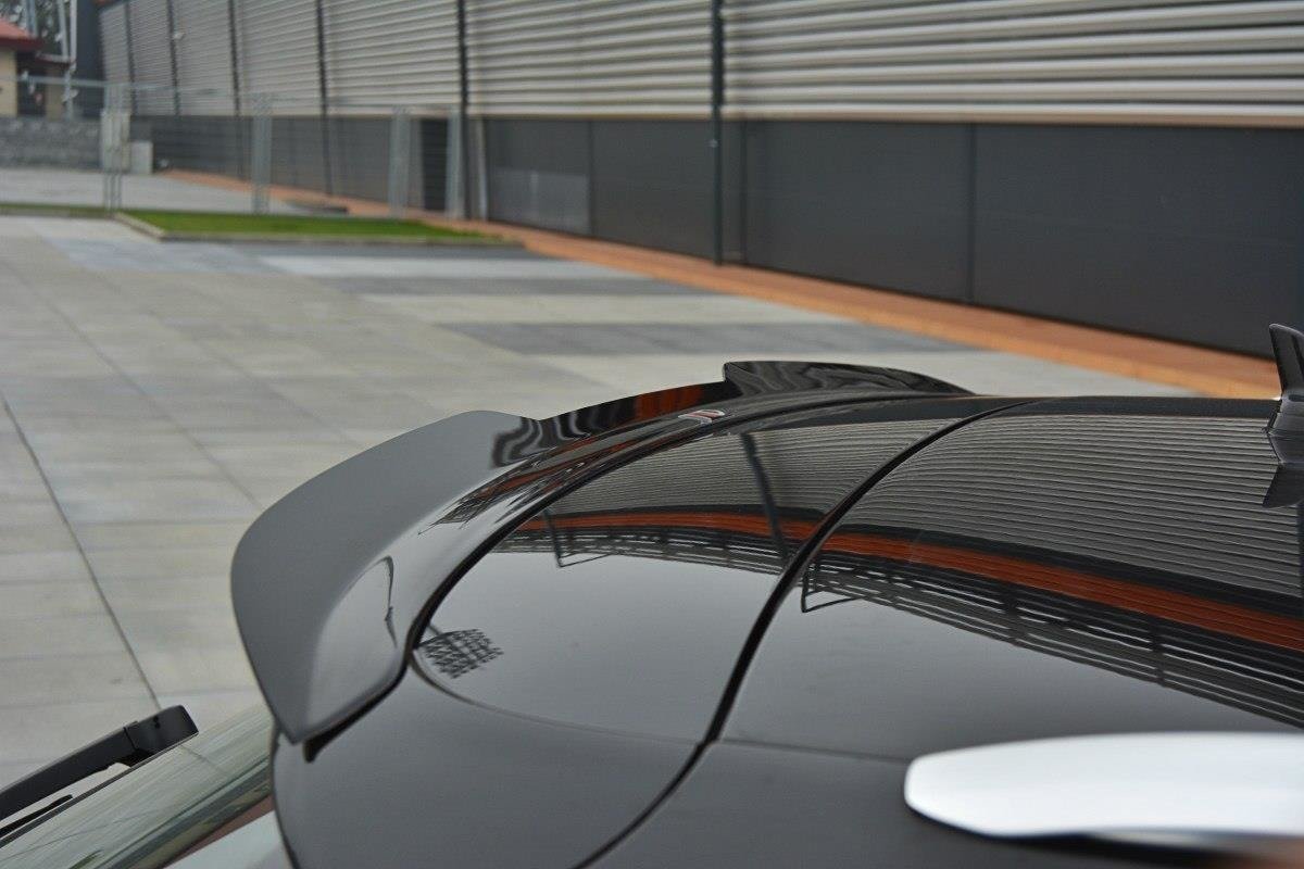 Spoiler CAP für Audi A6 C7 Avant schwarz matt