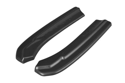 Heck Ansatz Flaps Diffusor für Audi S4 B8 FL schwarz Hochglanz