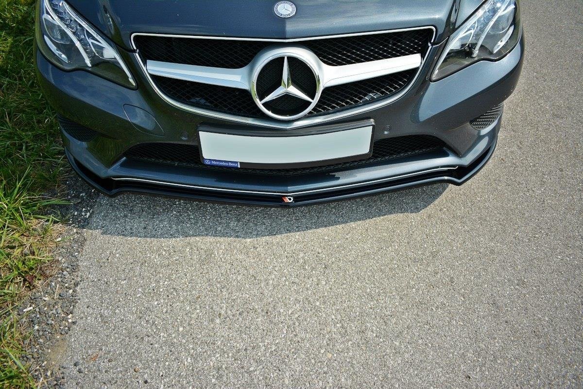 Front Ansatz V.1 für Mercedes E W212 schwarz matt