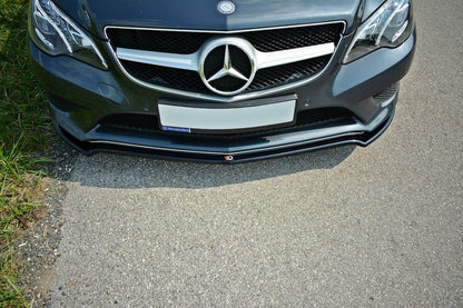Front Ansatz V.1 für Mercedes E W212 schwarz matt