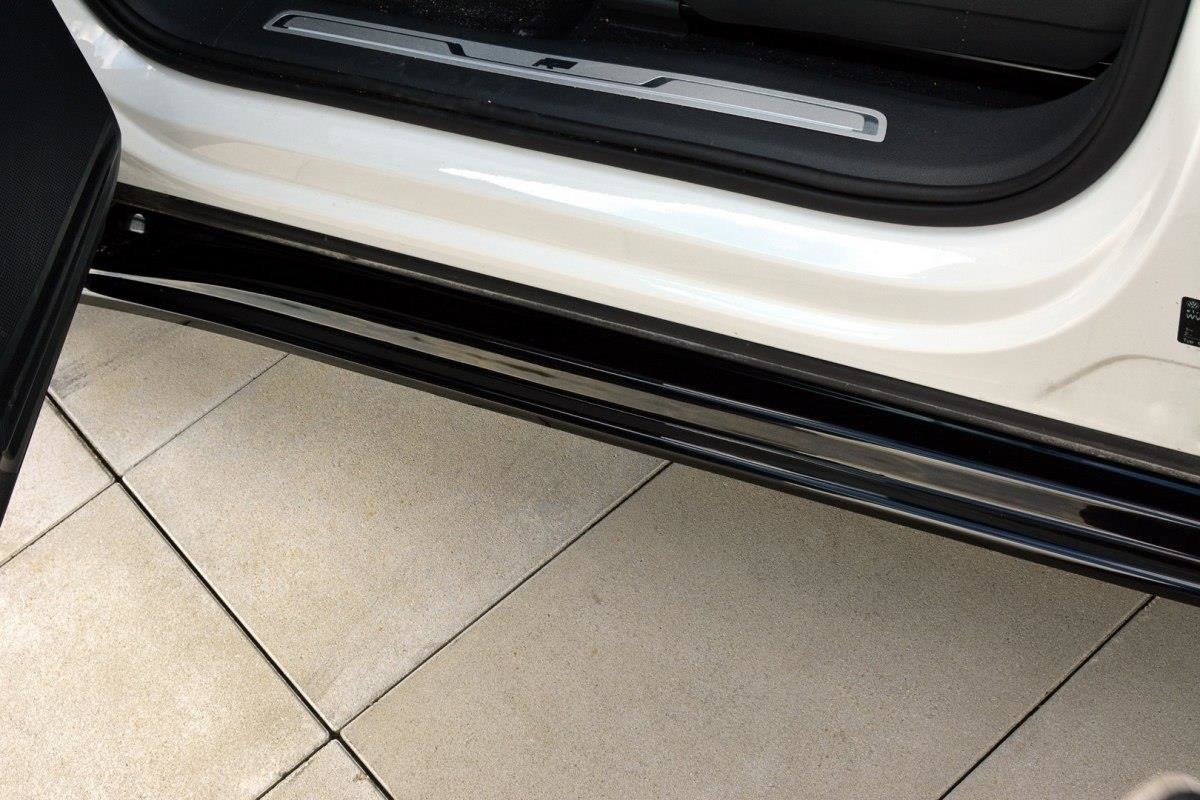 Seitenschweller Ansatz für Vw Tiguan Mk2 R-Line schwarz matt