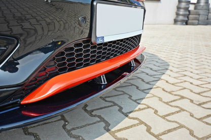 Front Ansatz V.1 für Ford Focus ST-Line Mk3 FL schwarz matt