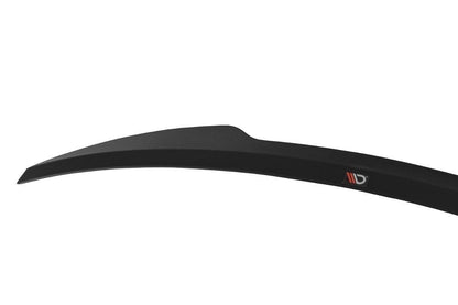 Spoiler CAP für Audi S4 B8 FL Limousine schwarz matt