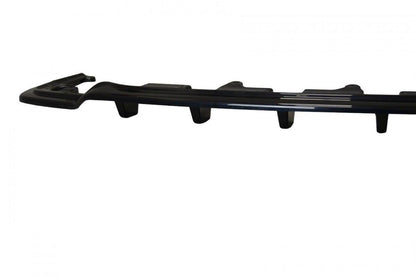 Mittlerer Diffusor Heck Ansatz für Lexus RX Mk4 H DTM LOOK schwarz Hochglanz