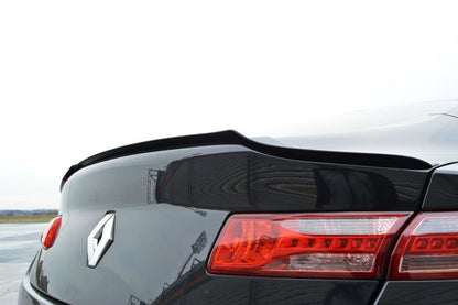 Spoiler CAP für Renault Laguna mk 3 Coupe schwarz Hochglanz