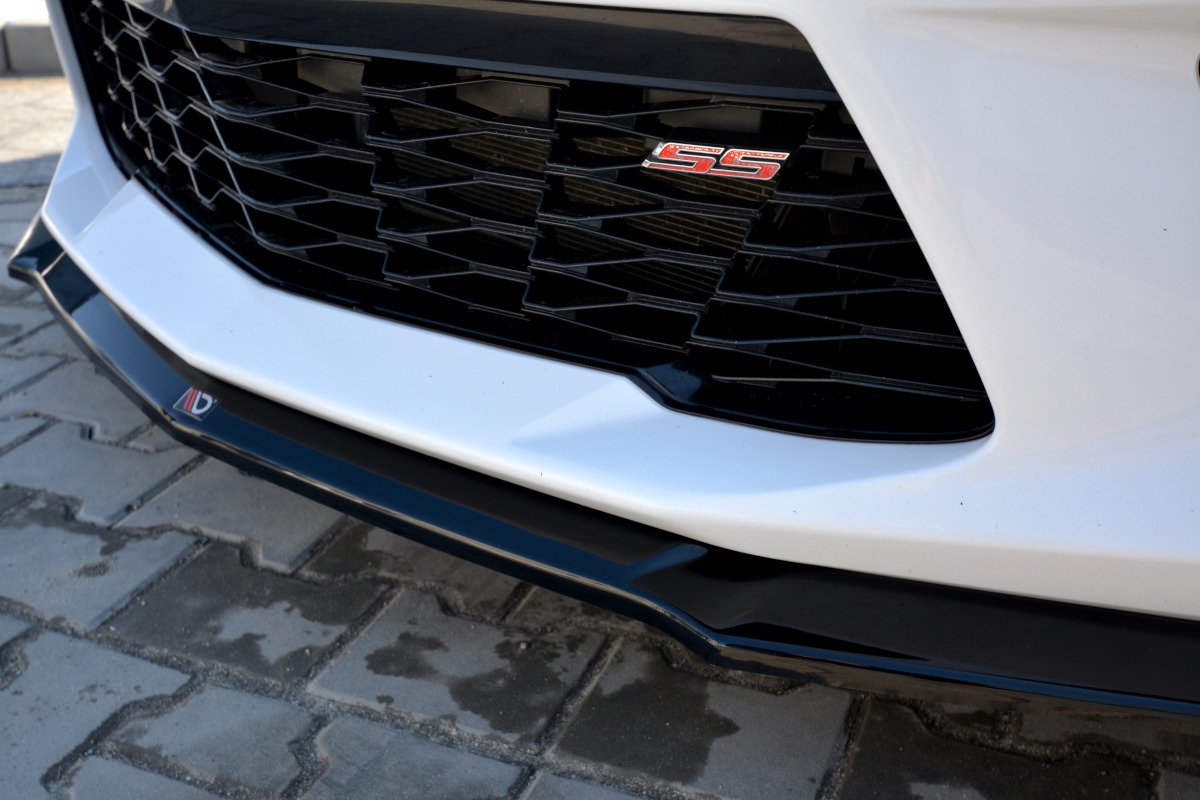 Front Ansatz V.2 für CHEVROLET CAMARO 6TH-GEN. PHASE-I 2SS COUPE schwarz matt