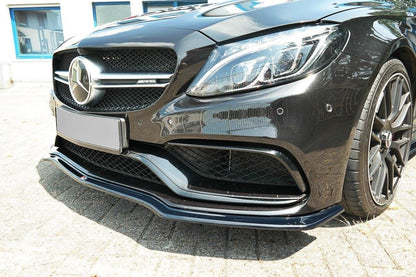 Front Ansatz V.1 für Mercedes C-Klasse S205 63 AMG Kombi Carbon Look