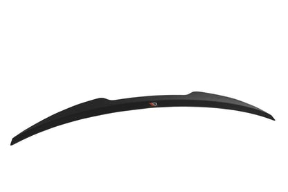 Spoiler CAP für Audi S4 B8 FL Limousine schwarz matt