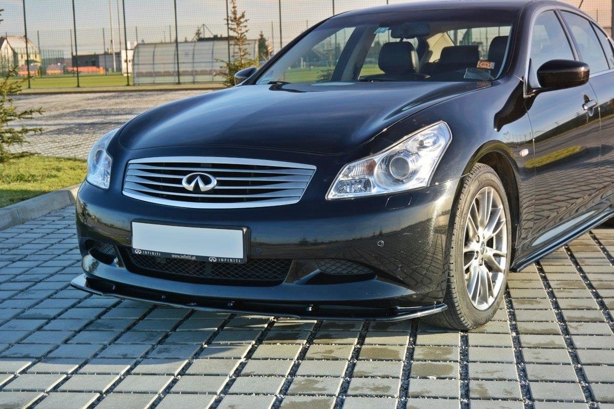 Front Ansatz V.1 für Infiniti G37 Limousine Carbon Look