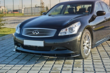 Front Ansatz V.1 für Infiniti G37 Limousine Carbon Look