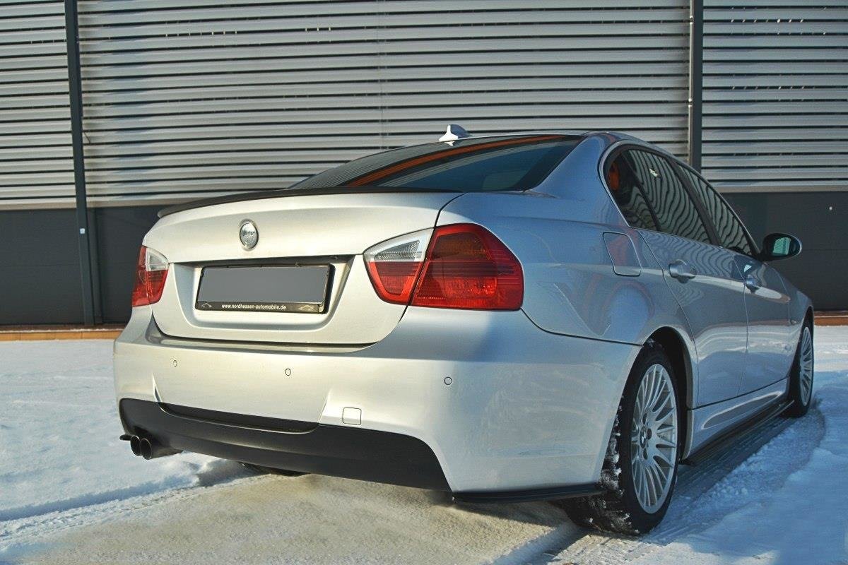 Spoiler CAP für BMW 3er E90 M Paket Carbon Look