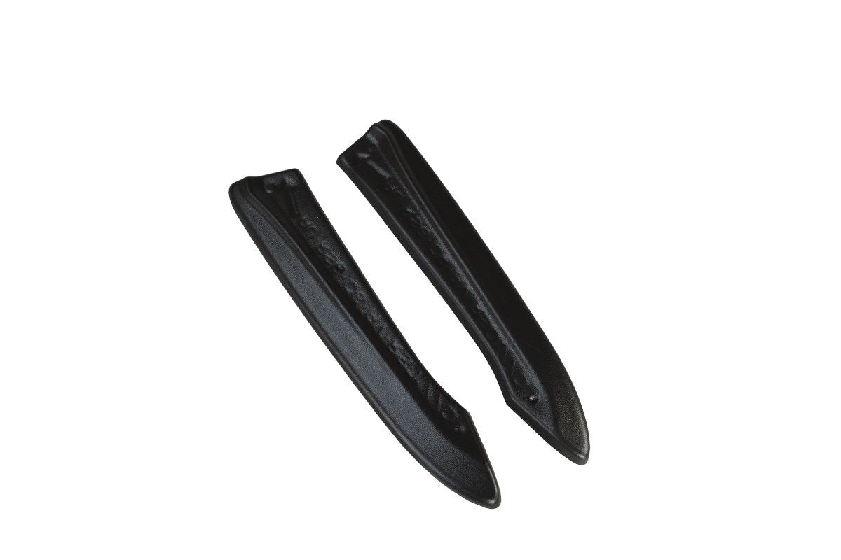 Heck Ansatz Flaps Diffusor für Audi RS6 C6 Avant Carbon Look