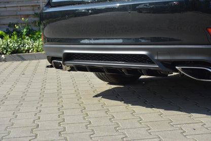 Diffusor Heck Ansatz für Lexus IS Mk3 Facelift T schwarz matt