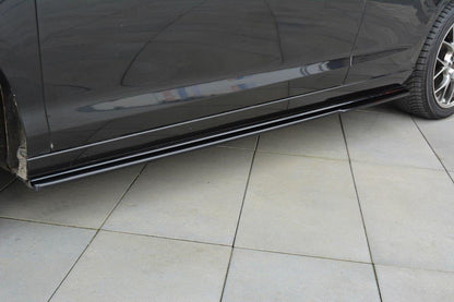 Seitenschweller Ansatz für Renault Laguna mk 3 Coupe Carbon Look