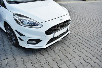 Front Sport Diffusor V.2 Ford Fiesta Mk8 ST / ST-Line schwarz Hochglanz
