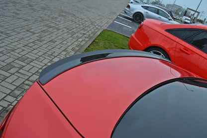 Spoiler CAP für Audi A5 S-Line F5 Coupe Carbon Look