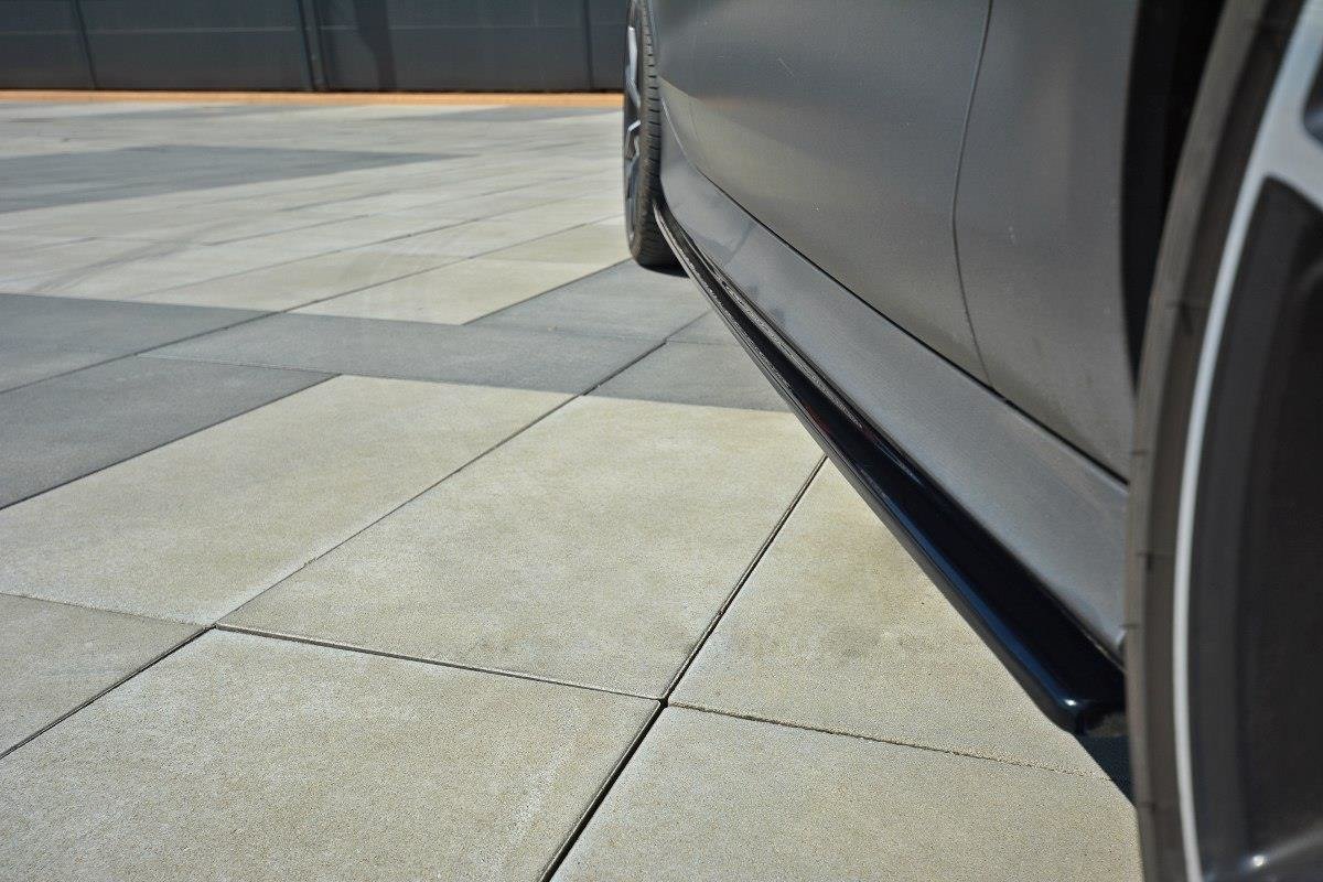 Seitenschweller Ansatz für Audi RS7 C7 FL Carbon Look