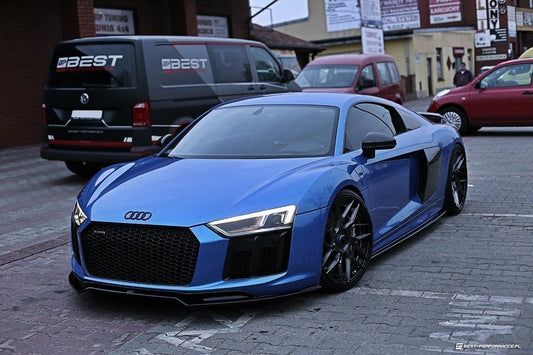 Front Ansatz V.2 für Audi R8 Mk.2 Carbon Look