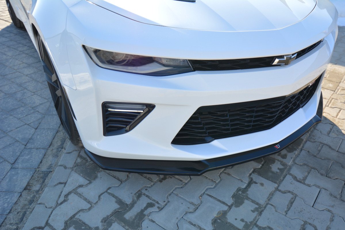 Front Ansatz V.2 für CHEVROLET CAMARO 6TH-GEN. PHASE-I 2SS COUPE schwarz matt