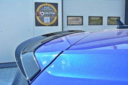 Spoiler CAP V.1 für Volkswagen Golf 7 / 7 Facelift R / R-Line / GTI  schwarz Hochglanz