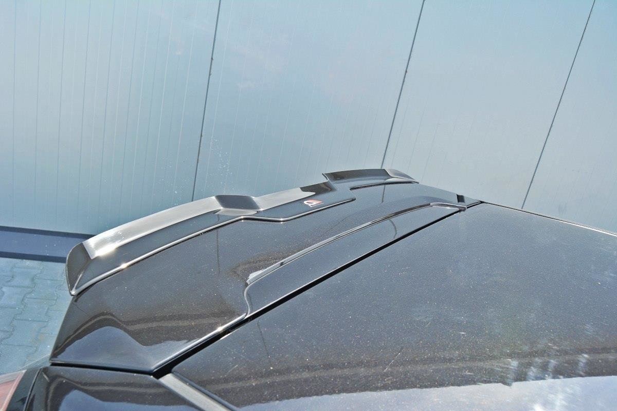 Spoiler CAP für Fiat Punto Evo Abarth schwarz matt