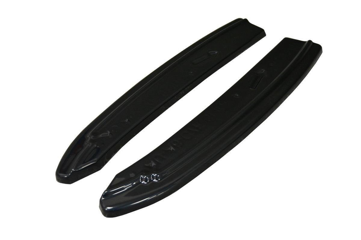 Heck Ansatz Flaps Diffusor für Audi S6 / A6 S-Line C7 FL Avant schwarz matt