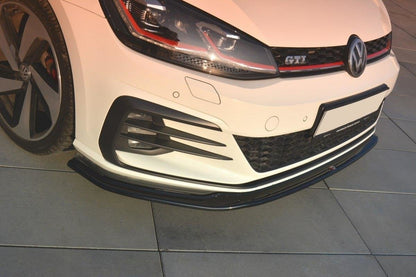 Front Ansatz V.2 für VW GOLF 7 GTI FACELIFT Carbon Look