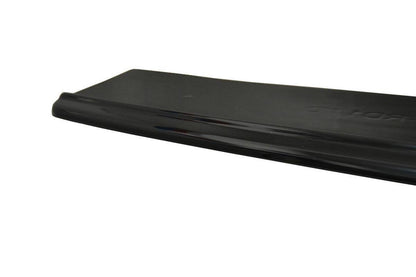 Mittlerer Diffusor Heck Ansatz für Audi A6 C7 Avant S-line Facelift schwarz matt