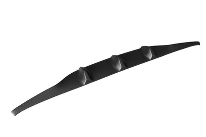 Diffusor Heck Ansatz für Mercedes C-Klasse C205 63 AMG Coupe schwarz matt