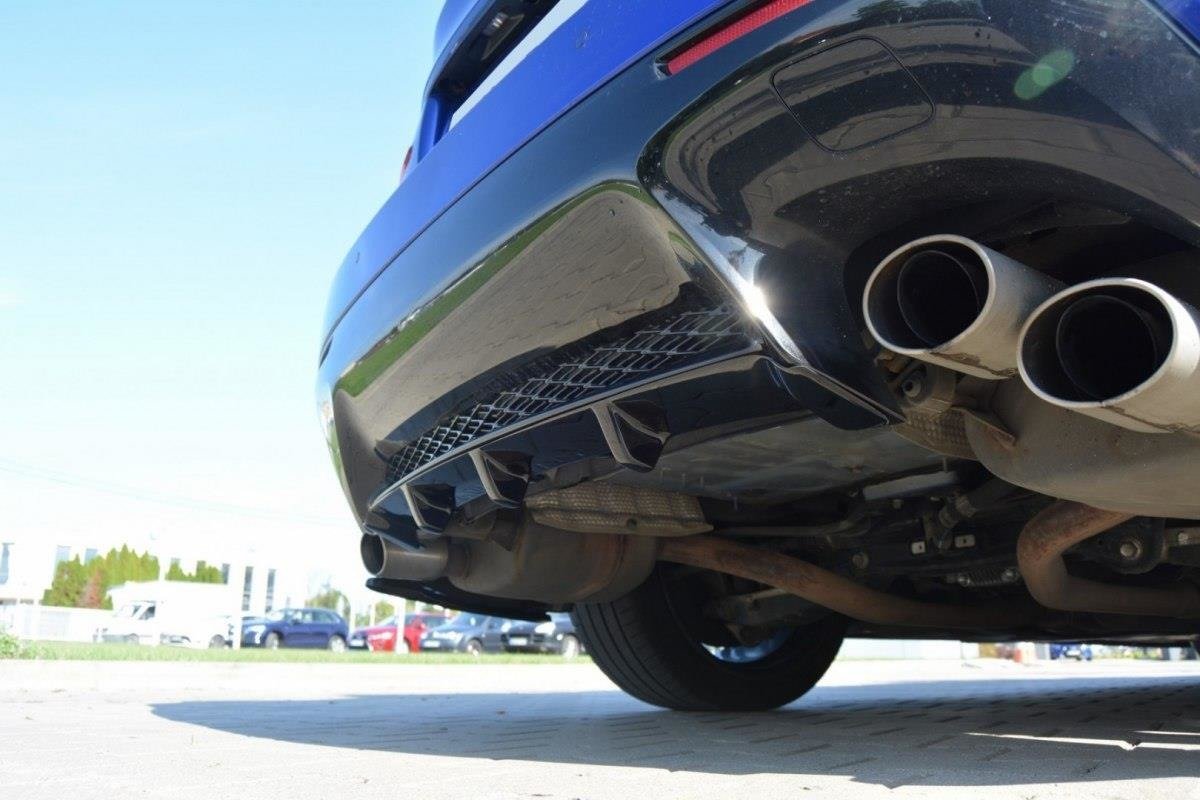 Diffusor Heck Ansatz für Lexus RC F Carbon Look